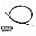 X Autohaux 2048800559 Rear Hood Release Cable For Mercedes-benz E550 2010-2014 E350 Glk350