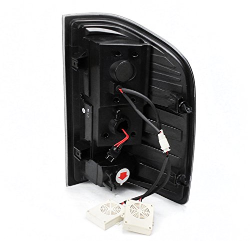 Chevy Silverado Led Altezza Tail Brake Light Lamp Black Smokeset