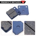 Pro Bat Rear Disc Brake Shoes Pads Chinese Atv Fit Quad Dirt Pit Bike Go Kart Buggy 50cc 70cc 110cc 6pcs Blue