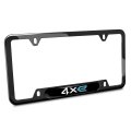 Jeep 4xe Black Nameplate Insert Stainless Steel License Plate Frame Official Licensed 