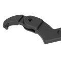 Adjustable Round Head Hook Wrench Crv C Pin Spanner 1 4 To 3 Inch Range For Diy And Car Repair 