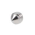 Uxcell 40pcs M5x5mm Internal Hex Socket Set Grub Screws Cone Point 304 Stainless Steel Screw