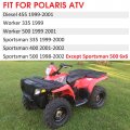 M Mati Rear Brake Caliper Assembly For Polaris Sportsman 335 400 500 Diesel 455 Worker With Pads