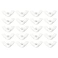 M6x1 0 Wing Nut 25 Pcs Nylon Butterfly Nuts Fasteners Parts Hand Twist Tighten For Machinery Electronic Equipment Diy Black 