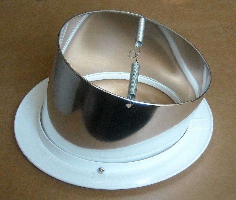 6 Inch Slope Recessed Ceiling Can Light Polish Chrome Reflector Trim R40 Par38
