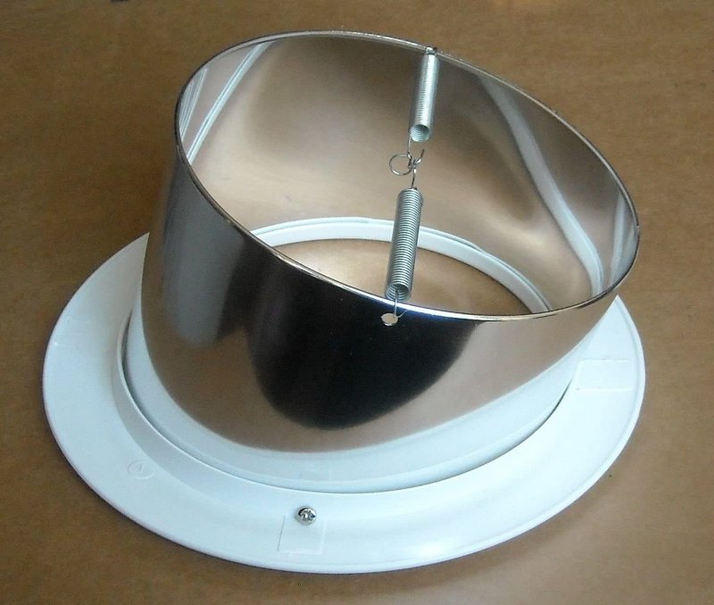 6 Inch Slope Recessed Ceiling Can Light Polish Chrome Reflector Trim R40 Par38