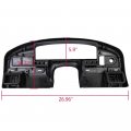 G-plus Dashboard Dash Panel Bezel Compatible With 1994 1995 1996 1997 Ford F150 F250 F350 And Super Duty Gas Engine Only