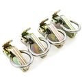 4 Heavy Duty E Track Hook Rings Cargo Van Enclosed Utility Trailer Box Truck 