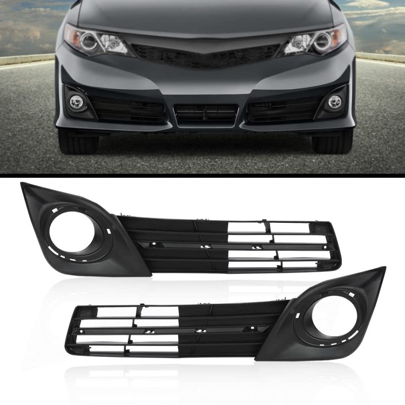 Fog Light Bezel Set Left And Right For 2012 2013 2014 Toyota Camry Se Sport 5212706290 To1039149 5212806290 To1038149
