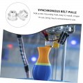 Healeved 6 Pcs Pulley Timing Aluminum Synchronous Belt 3d Printer Replacement Parts Metal Wheel Appendix Milling Machine Alloy