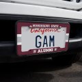 Mississippi State University Alumn License Plate Tag Frame