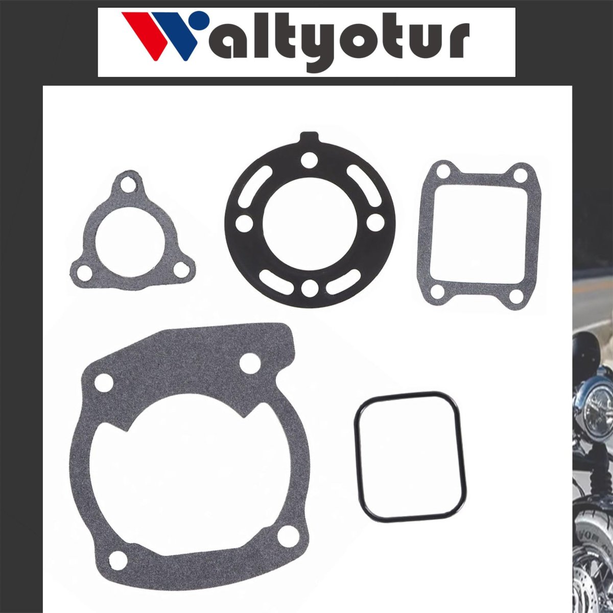 Complete Top And Bottom End Gasket Kit For Cr80r 1992 To 2002 Motorcycle Engine Replacement Set