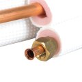 1 4 And 3 8 Inch 16ft Air Conditioning Connection Tube Made Of Heat Preservation Cotton Brass