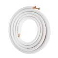 1 4 And 3 8 Inch 16ft Air Conditioning Connection Tube Made Of Heat Preservation Cotton Brass 