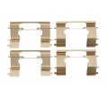 Front Disc Brake Hardware Set For Ford Crown Victoria 2003 To 2011 Alx Pau Df 340 56011 Cla1 Black Standard Replacement Kit 