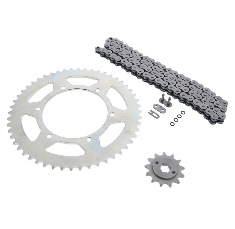 2005-2014 Fits Yamaha Tt-r230 230 O Ring Chain Sprocket Silver 13 52 112l