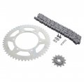 2005-2014 Fits Yamaha Tt-r230 230 O Ring Chain Sprocket Silver 13 52 112l