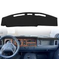 Dash Cover Mat Custom Fit For Ford Ranger Bronco Ii Dashboard Pad Carpet J301 Black 