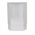 United Pacific 20610 Stainless Steel Peterbilt Sleeper Shock Cover 