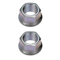 Spindle Nuts For Infiniti Q60 2019 2020 2021 2022 Front Or Rear 2 Pieces Carbon Steel Fine Thread 1 25 In Hex Size 6 Point 