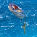 Graphics More Dc Super Hero Girls Supergirl Floating Keychain Oval Foam Fishing Boat Buoy Key Float 