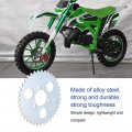 T8f 38t Rear Chain Wheel Sprocket 101mm Diameter Lightweight Portable Fit For 2 Stroke 43cc 49cc Goped Scooter