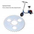 T8f 38t Rear Chain Wheel Sprocket 101mm Diameter Lightweight Portable Fit For 2 Stroke 43cc 49cc Goped Scooter