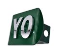 Personalized Hitch Covers Green Straight 