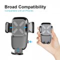 Rearview Mirror Car Phone Mount 360 Degrees Rotatable And Retractable Anti Shake Holder For Samsung Iphone Sony Smartphones