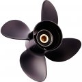 Solas 44133-13 Amita 4 Aluminum 4-blade Propeller Rh 13 25 Diameter X 13 Pitch 13-spline 