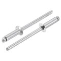75pcs 5 32 X1 2 304 Stainless Steel Countersunk Blind Rivet Open-end Type Rivets For Diy Sheet Metal Automotive Repairs 