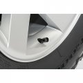 Ipick Image For Jeep Grill In Black On Real Carbon Fiber Barrel Aluminum Tire Valve Stem Caps