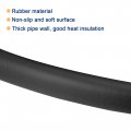 Meccanixity Foam Grip Tubing Handle Grips 1 6 40mm Id 9 32 7mm Wall Thick 20 Black Non-slip For Fitness Tools Support