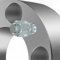 Ocpty 5x5 5x127mm Wheel Spacers 2 Inch Bolt On 1 2x20 Studs Adapters 51mm Fit For 2006-2010 Commander 1999-2010 Cherokee 2pcs