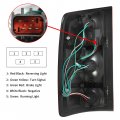 Kuafu Tail Light Compatible With 2002-2006 Dodge Ram 1500 2003-2006 2500 3500 Taillight Brake Turn Signal The Bulbs Rh