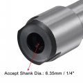 Uxcell Router Collet Extension Rod Converter Adapter 6 35mm 1 4 To For Cnc Engraving Machine Woodworking Milling Bit