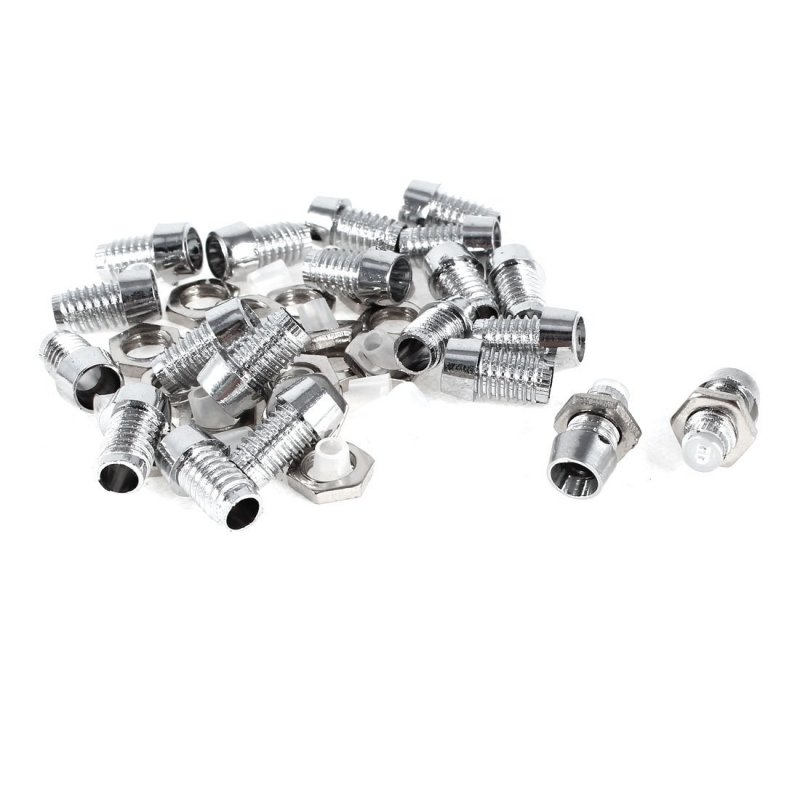 20 Pieces Silver Tone Metal 3mm Led Bezel Panel Display Mount Holder
