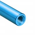Uxcell 10pcs M3x30mm Round Aluminum Standoff Column Spacer Female Aqua Blue For Drone Fpv Quadcopter Racing Rc Multirotors