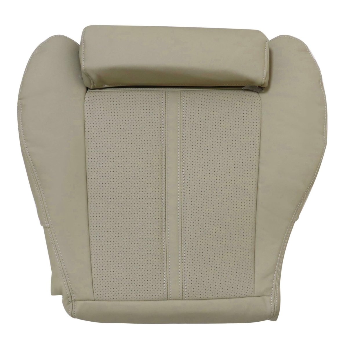 Front Driver Side Bottom Replacement Seat Cover Tan Microfiber Leather For Cadillac Srx 2010 2011 2012 2013 2014 2015 2016