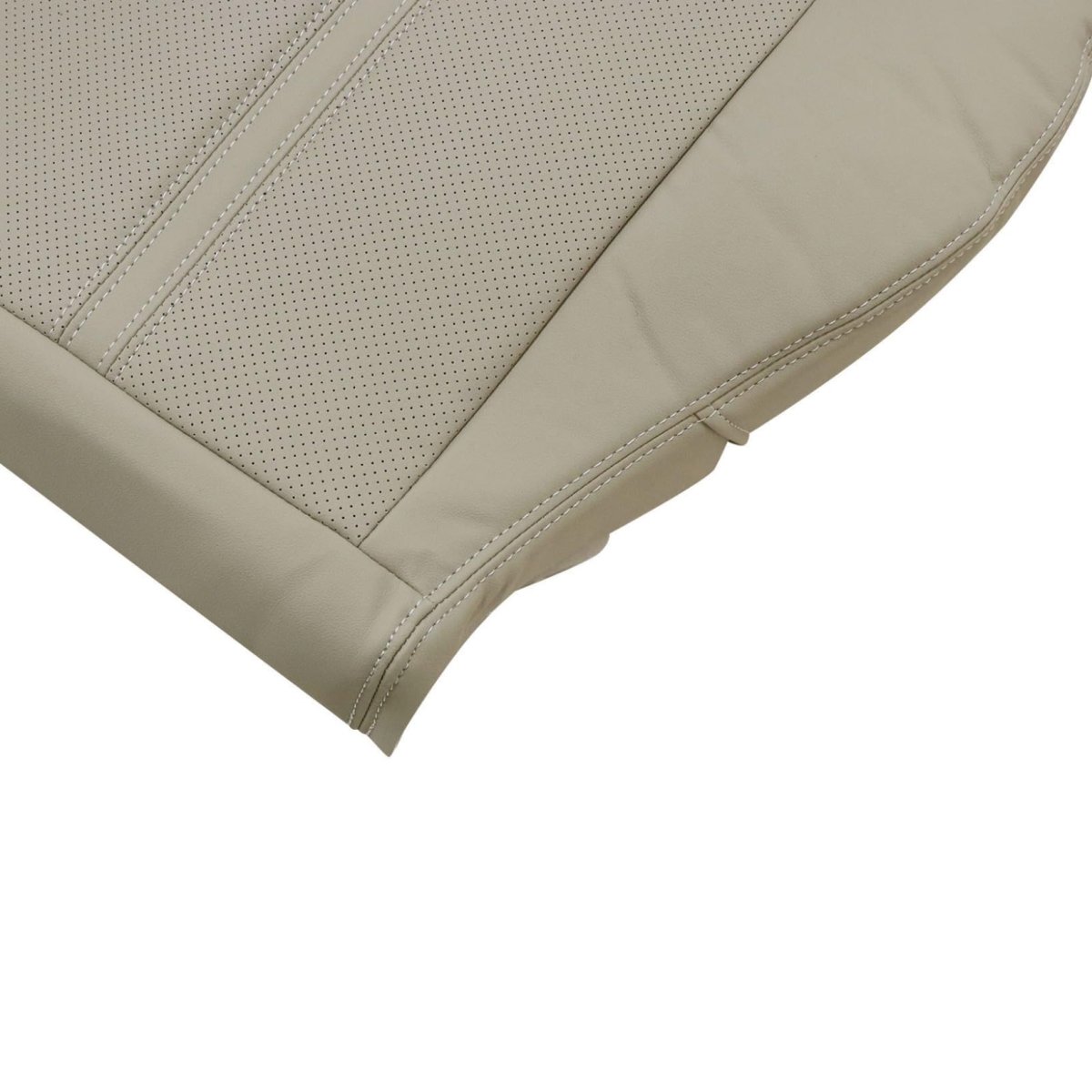 Front Driver Side Bottom Replacement Seat Cover Tan Microfiber Leather For Cadillac Srx 2010 2011 2012 2013 2014 2015 2016