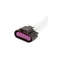 Oldsmobile Bravada 2002 2003 2004 Sensor Connector 6 Wire Male Female Terminal  Rectangular Shape Suspension Yaw 