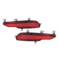 Rear Reflectors For Buick Envision 2019 2020 Driver And Passenger Side Pair Capa Certified Red Lens With Bulbs Gm2830106 