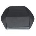 Munirater Driver Bottom Cloth Seat Cover Black Replacement For 2007-2014 Silverado 1500 2500hd 3500hd