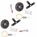 Labwork Headlight Motor Repair Kits Brass Gear Replacement For Pontiac Saturn Corvette