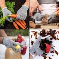 Httmt- 5pair Xl Safe Cut Resistant Gloves Food Grade Level 5 Protection For Kitchen Oyster Shucking Meat Cutting Wood Carving P 