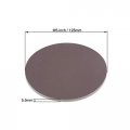Uxcell 5-inch Sanding Sponge Hook And Loop Disc Wet Dry For Car Wood Drywall Metal Brown Corundum 2000 Grit 9 Pcs