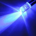 Prewired Led Light 3mm Slow Emerald Green Blue Pre Wired Round Top Bulb Lamp Dc 3-5v 20ma 2pcs