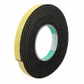 Uxcell 3meter 15mm X 5mm Single-side Adhesive Shockproof Sponge Foam Tape Yellow Black