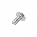 Uxcell Flanged Button Head Socket Cap Screws M6 14mm Hex Drive 304 Stainless Steel Fasteners Bolts Fully Threaded Machine Screw