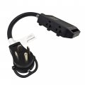 Parkworld 61957a Nema 14-60 Heavy Duty Industrial Adapter Cord 14-60p Male With Handle To 4 5-20r T-balde 5-15r Household Four